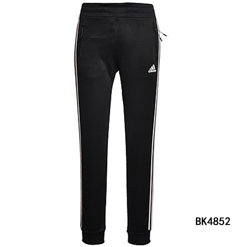 Adidas阿迪达斯女裤2017春季新款针织三条纹运动休闲长裤BK4852 S（160/68A） BK4852