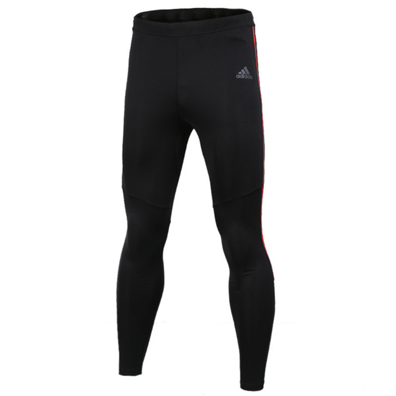 Adidas/阿迪达斯 男子运动裤2017新款弹力小脚紧身训练长裤|B47715 2XL(185/96A) B47715