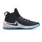 Nike耐克男鞋篮球鞋2017新款Air max气垫缓震透气运动鞋AO7891 黑色 42.5码