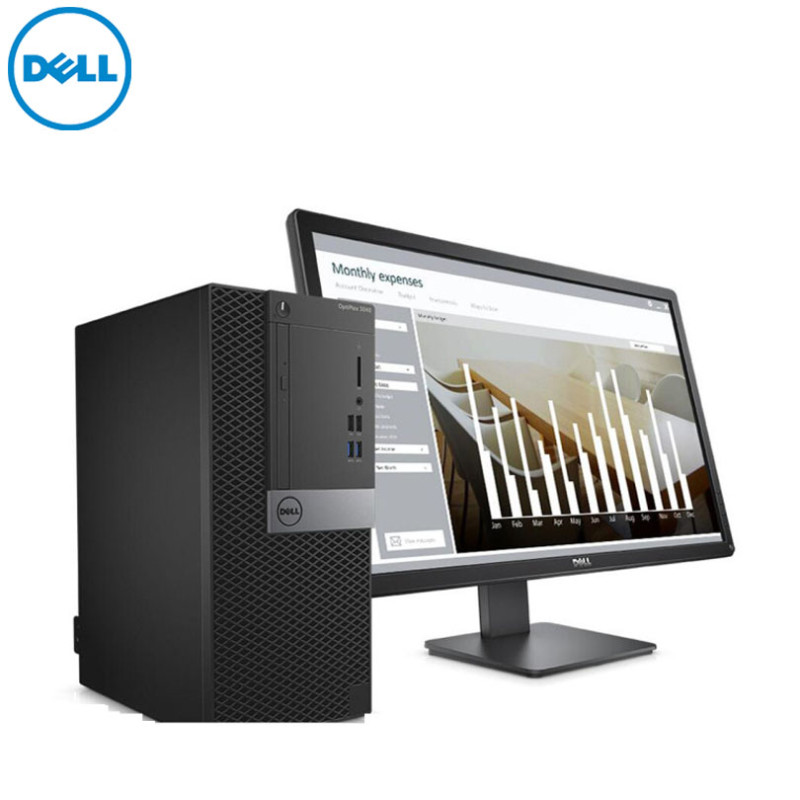 戴尔（Dell）商用电脑Optiplex 3046MT 21.5英寸显示器（G4400 4G 500G DVDRW )