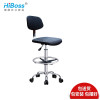 防静电椅子小转椅休闲气压椅升降旋转椅 黄色
