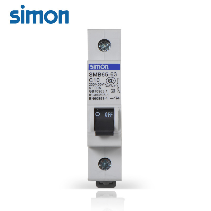 西蒙(simon)低压空气开关65系列2P40A空开型断路器 过载保护