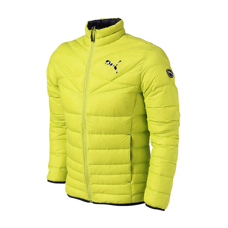 彪马Puma2016新款男装羽绒服运动服运动休闲59037112 XL 黄色