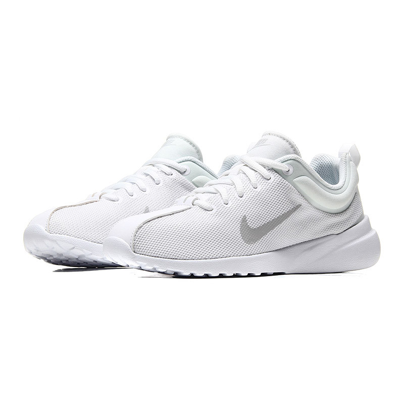 NIKE耐克女鞋休闲鞋2017秋季新款轻便透气减震跑步运动鞋 916784 白色 37.5码