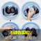 曲慕QuMu 拉丝聚拢无钢圈文胸无痕调整型纯色收副乳满天星雅致内衣QM7621-6 70A 蓝色
