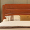 艾帛利(AIBOULLY) 床 实木床1.8米双人床 简约现代1.5米橡胶木床 木质单人床1.2米实木床家具 1.8*2.0m标准床+床头柜*1