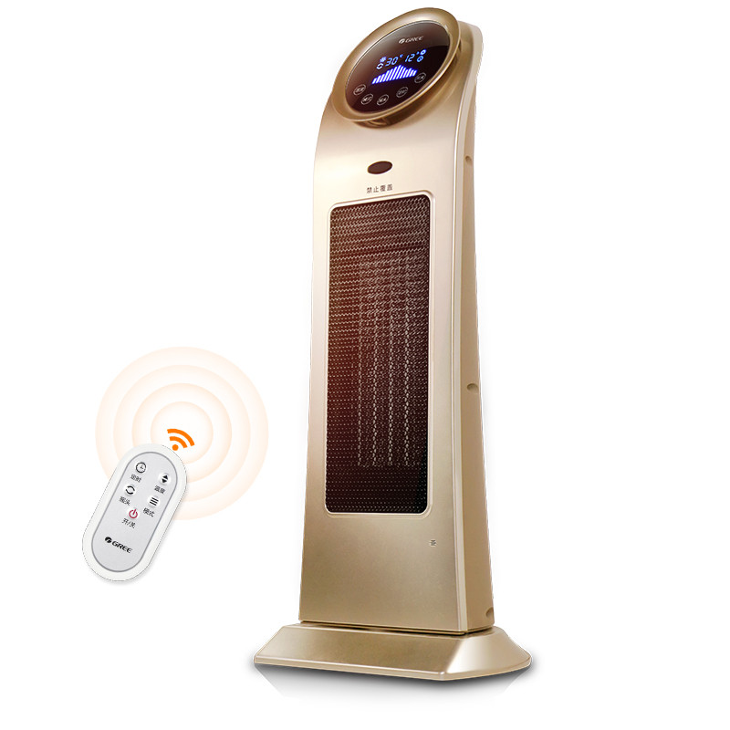 Gree/格力取暖器NTFD-X6020B电暖器家用暖风机遥控定时摇头静音LED触摸屏