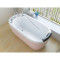 小户型多彩浴盆浴缸小型淋浴磨砂一体式热水普通欧式可配整体立式