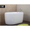 独立式亚克力坐泡式浴缸落地式普通浴室靠墙磨砂多功能水浴多功能 &asymp1.5M 带座五件套