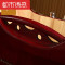 红色橡木桶沐浴桶浴缸泡澡木桶洗澡木桶木浴缸带五金件 1.55米标配