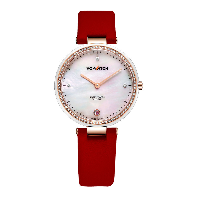 YO-WATCH 珍爱系列智能手表P4081L热情红