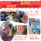 儿童书桌可升降桌椅学习桌套装多功能小学生小孩宝宝课桌写字桌台 14木纹+矫正器+台灯