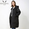 波司登2017新品保暖时尚休闲女士外套宽松羽绒服B70142554_1 160/84A 黑色8056