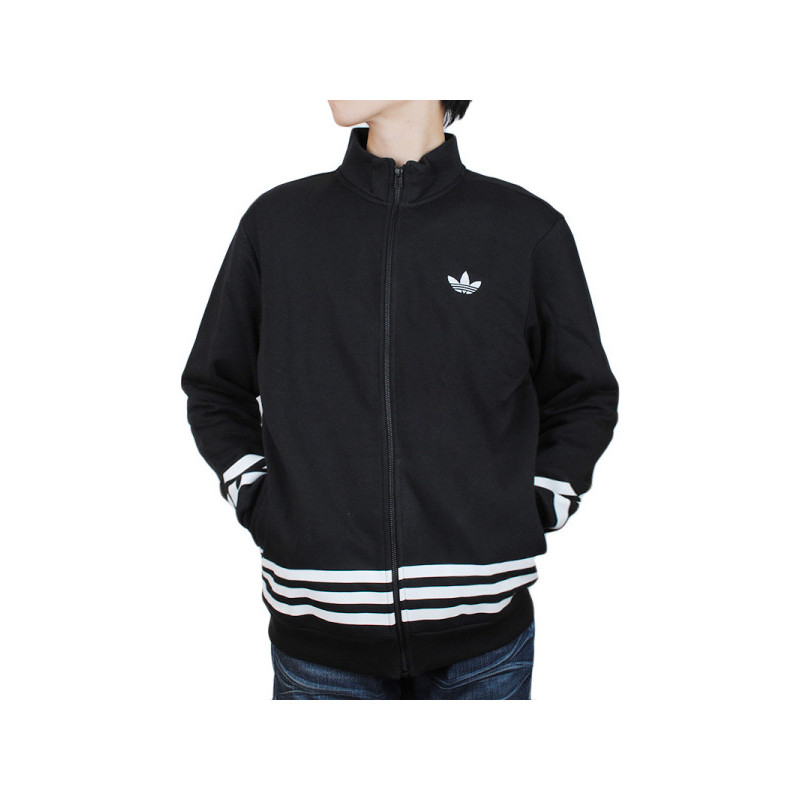 Adidas三叶草外套男抓绒保暖立领夹克AZ1108 AZ1108 2XL