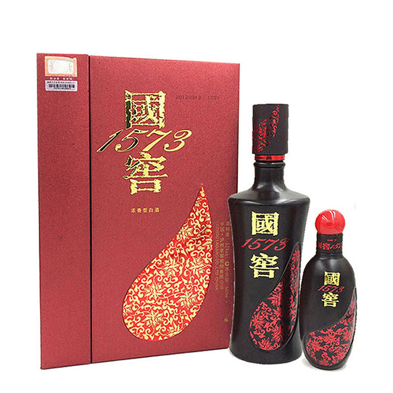 52度泸州老窖国窖1573君雅500ml+100ml礼盒