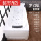 智能无缝沐浴双人嵌入式欧式加热方形嵌入按摩嵌入式五件套裙边浴缸独立卫浴浴池双人 ≈1.3m 五件套冲浪恒温泡泡浴右裙梦幻版