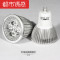 led灯杯COB射灯灯泡MR16插脚12V/220V光源9W7W5W3WGU10GU5【C 10白 【COB】E27灯头（220V电压）升级款