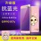 OPPOR7S钢化膜OPPOr7sm手机壳R7st软oppr7S玻璃0pp0r彩莫opo 可乐小新（指环+软壳）