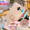 华为mate10pro手机壳BLA-AL00保护套BAL-ALOO软maet10pr0挂绳 蓝宝石+kt支架+蓝沙链