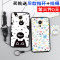 魅族mx4pro硅胶手机壳max4pro套x4pro软m4pro卡通魅4pro挂绳女 花绘+支架+挂绳