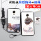 魅族mx4pro硅胶手机壳max4pro套x4pro软m4pro卡通魅4pro挂绳女 蝶恋猫-右+支架+挂绳