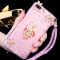oppoR11手机壳opoprII全包OPPO211女opoor防摔poop2II软opr R11PLUS小花玫红小兔