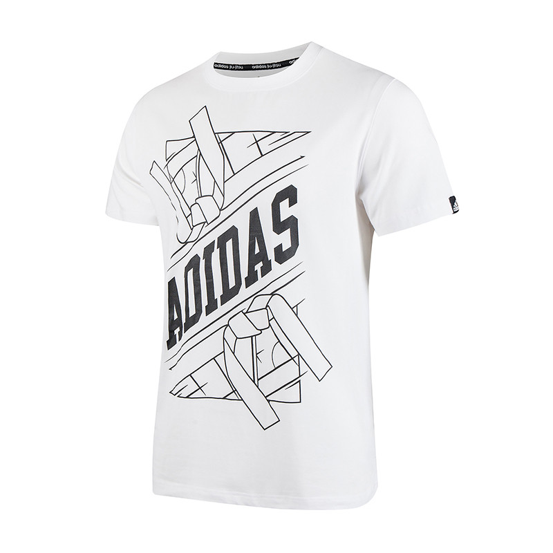 adidas阿迪达斯休闲男装圆领运动短袖速干跑步T恤ADITSG1-WB ADITSG1-WB M