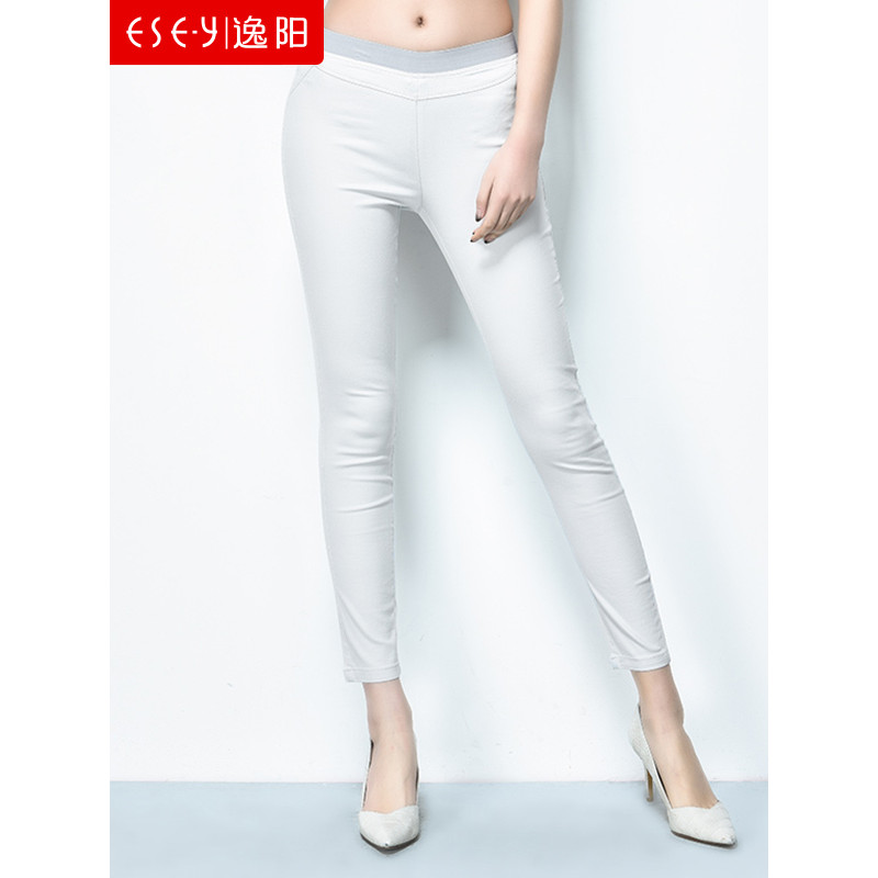 逸阳清外穿松紧腰打底裤0300 26/7 灰色