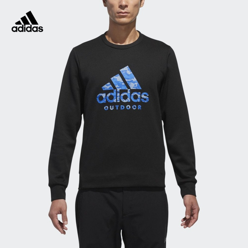adidas阿迪达斯户外男子户外套衫黑CV4861 如图 L