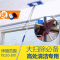 洋子（YangZi）除尘鸡毛掸子清洁天花板拖把擦墙大扫除墙面扫灰尘刷子蜘蛛网家用_1 新款平板擦拖【含不锈钢杆】
