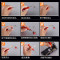洋子（YangZi）iphone44S55S6plus拆机工具套装三星小米苹果手_1 5合1【专业款】【颜色随机】