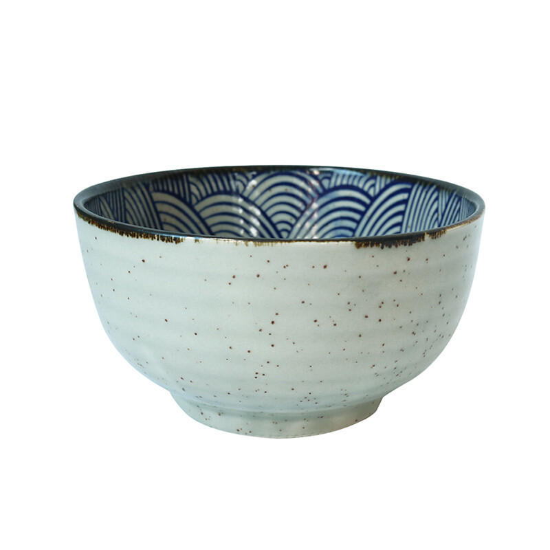 洋子（YangZi）日居仕日式寿司盘冷菜盘家用陶瓷器餐具碗具套装菜碟碗盘厨房套装_1 5.1英寸日式碗