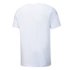 361°男装2018男子圆领短运动T恤印花棉透气吸汗白色短袖