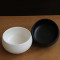洋子（YangZi）纯黑素食碗钵僧人饭碗咖啡色黄色钵盂釉下彩青瓷陶瓷碗 梅子青大碗