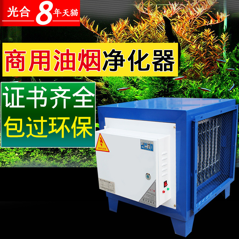 洋子（YangZi）油烟净化器饭店厨房餐馆酒店环保油烟静电式过滤机10000风量 默认颜色