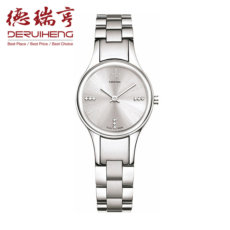 CK卡文克莱（CalvinKlein)手表Simplicity系列时尚休闲石英女表K4323120 K4323120