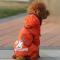 小狗衣服狗雨衣小型犬宠物泰迪比熊四脚防水衣狗狗雨披夏装中型犬舒适时尚创意宠物用品宠物服饰及 足球风彩兰色