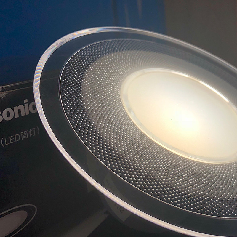 panasonic松下筒灯变色调色三色变光筒灯3w 5w开孔75mm透明导光板筒灯