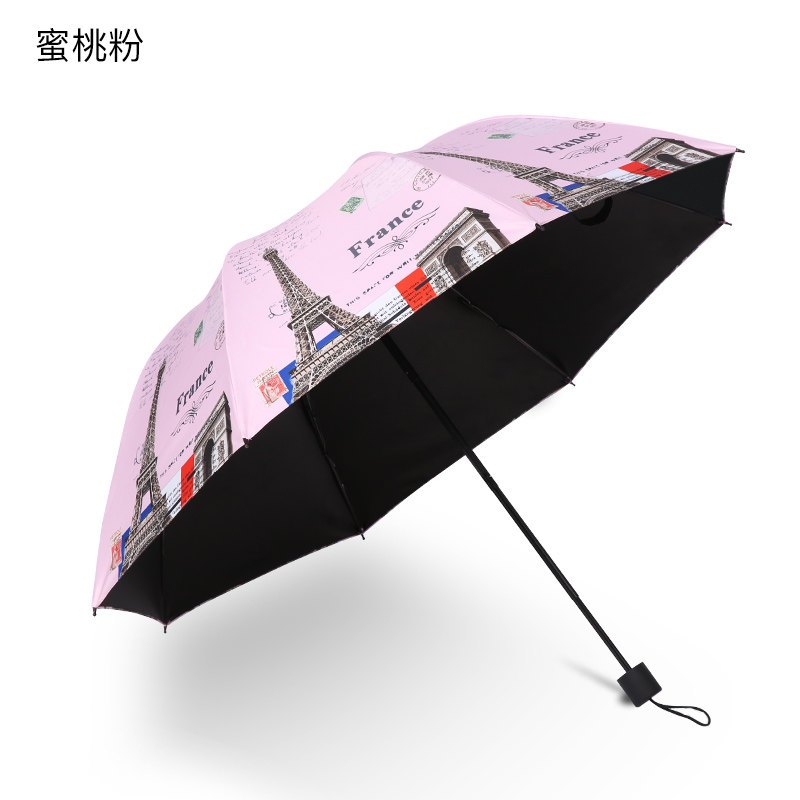 菲诺 法国印象波罗伞 蜜桃粉