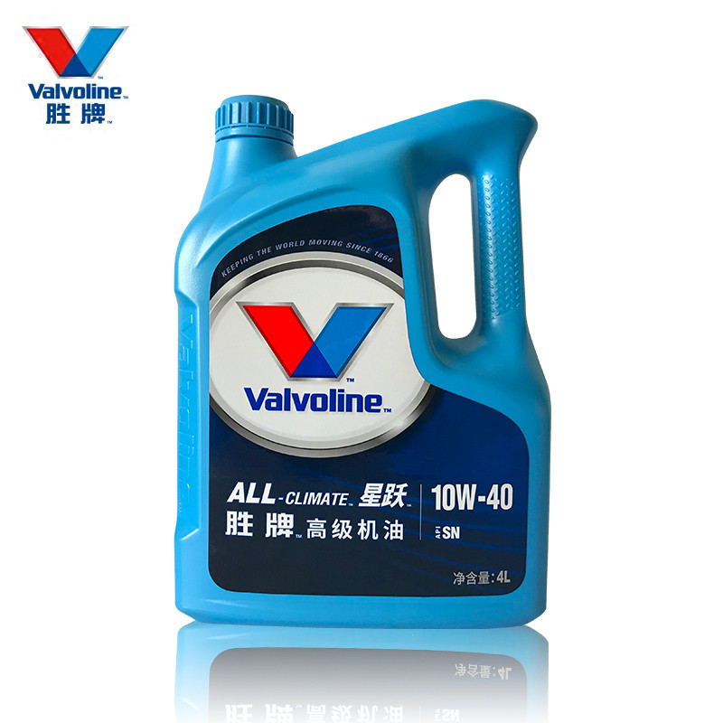 胜牌（Valvoline） All-Climate星跃高级机油 SN 10W-40 4L