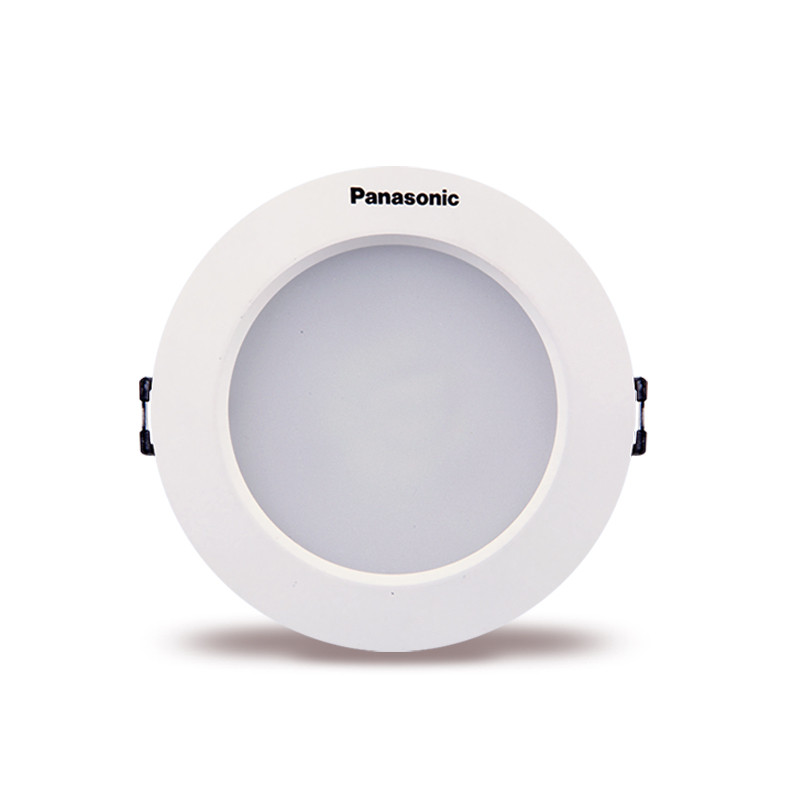 松下筒灯松下led筒灯全金属铝制筒灯3W/5W 天花灯高亮度节能开孔75mm~85mm 3W白边黄光-开孔58mm-NNNC73005