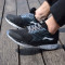 李宁(LI-NING)运动鞋男鞋2018春夏新品云4代叠影智能跑鞋气跑鞋慢跑运动跑步鞋 ARHM019-6新基础黑/基础白 男39.5(245mm)