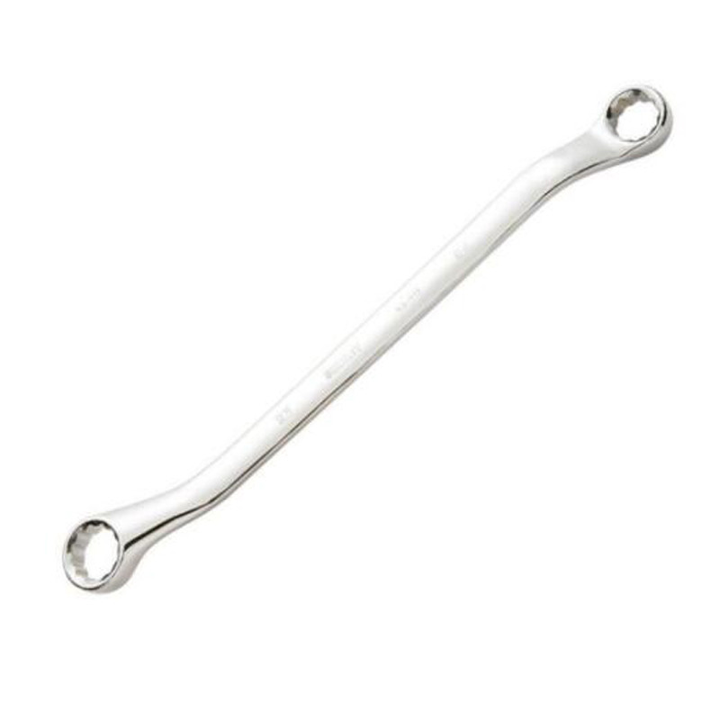 工具库 史丹利Stanley 公制精抛光45°角双梅花扳手93-907-1-23 19x21mm 3把/组