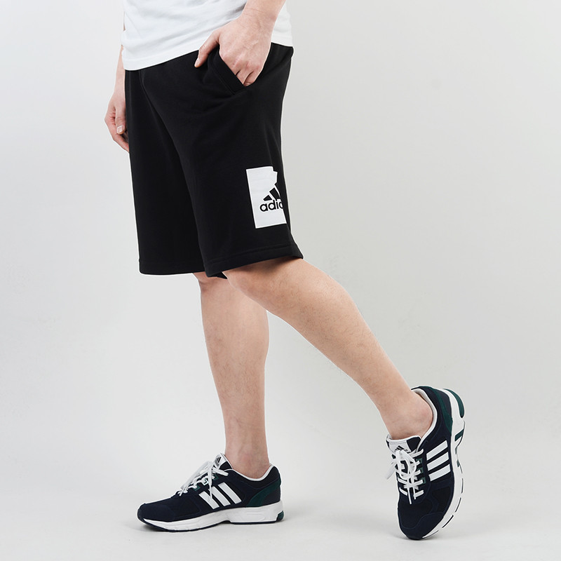 Adidas阿迪达斯短裤新款男子休闲运动裤五分裤-BK7464 M(175/80A) BK7464