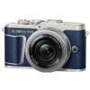 奥林巴斯（OLYMPUS）E-PL9 14-42EZ电动镜头套机 蓝色 微单相机 机身防抖 美颜自拍 PL8升级版