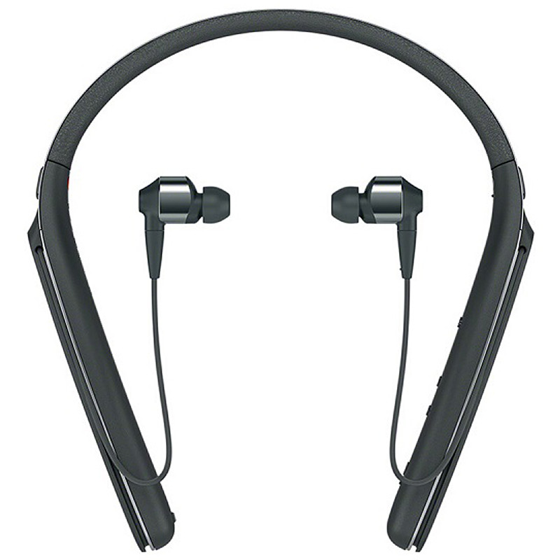 索尼(SONY) WI-1000X颈挂式后绕式降噪无线蓝牙耳机WI-1000X 黑色