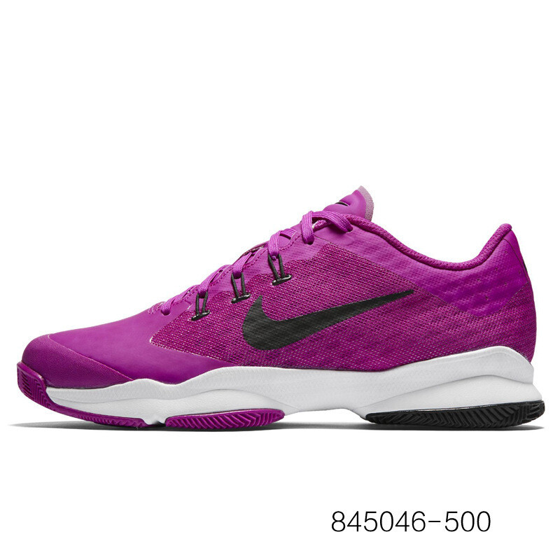 Nike耐克网球鞋女鞋耐磨透气新款AIRZOOM运动鞋轻便845046 845046-500 35.5