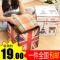 收纳凳板凳收纳箱收纳椅牛津布时尚折叠式多功能储物凳子_3 方形国旗