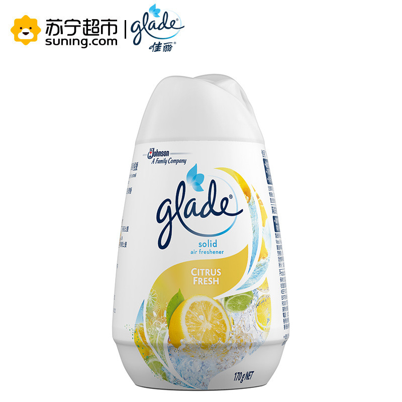 佳丽固体清香胶清新柠檬170g