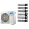 美的空调MDS-160W-X6-XG一拖六